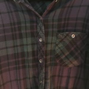 Urban Outfitters Tops - ππ Purple/Green Flannel ππ Urban Outfitters Tops - ππ Purple/Green Flannel ππ